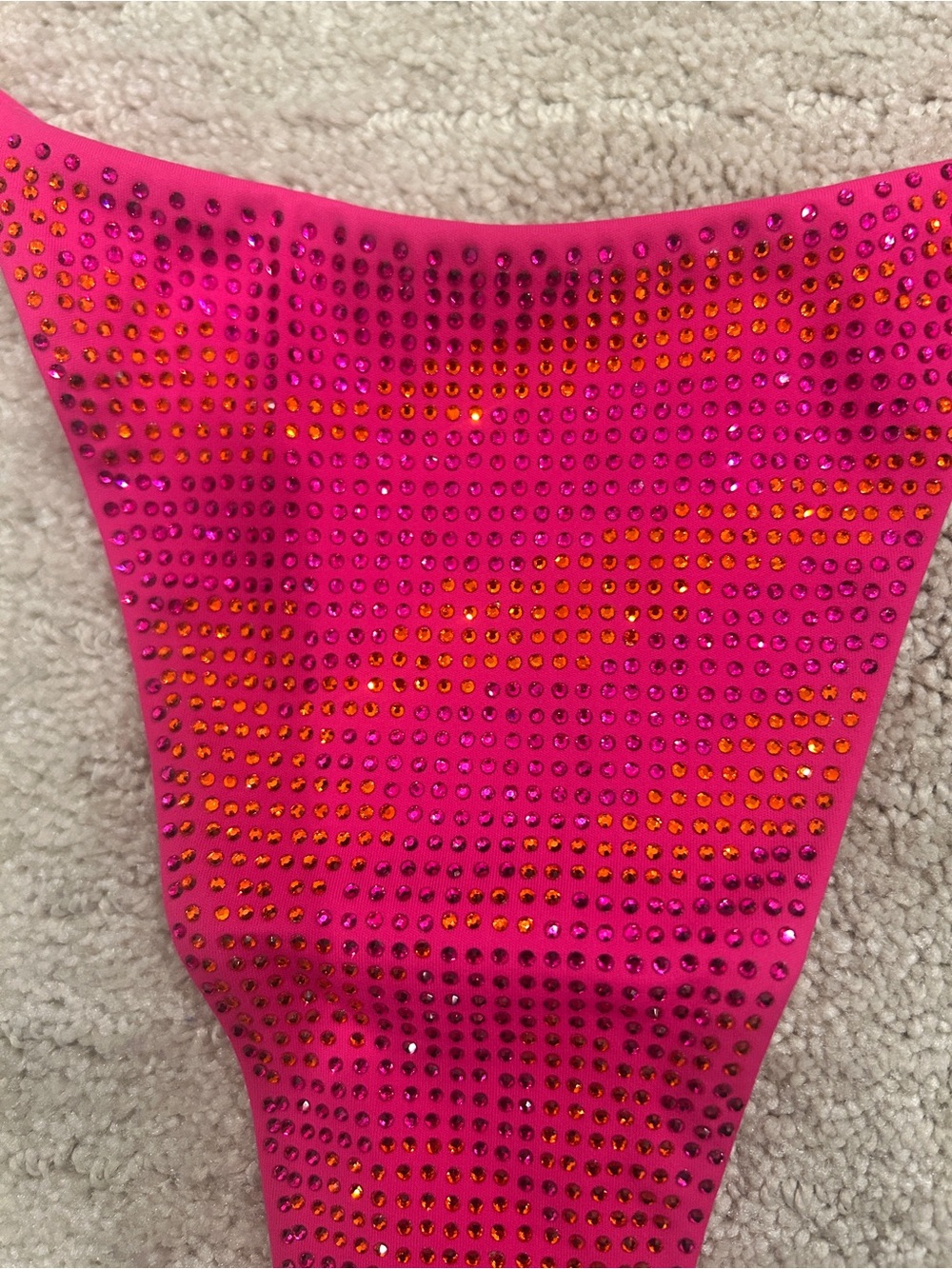 Oh Polly Rhinestone Triangle Bikini Bottom - Picture 4 of 6